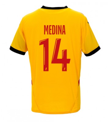 RC Lens Facundo Medina #14 Primera Equipación 2024-25 Manga Corta